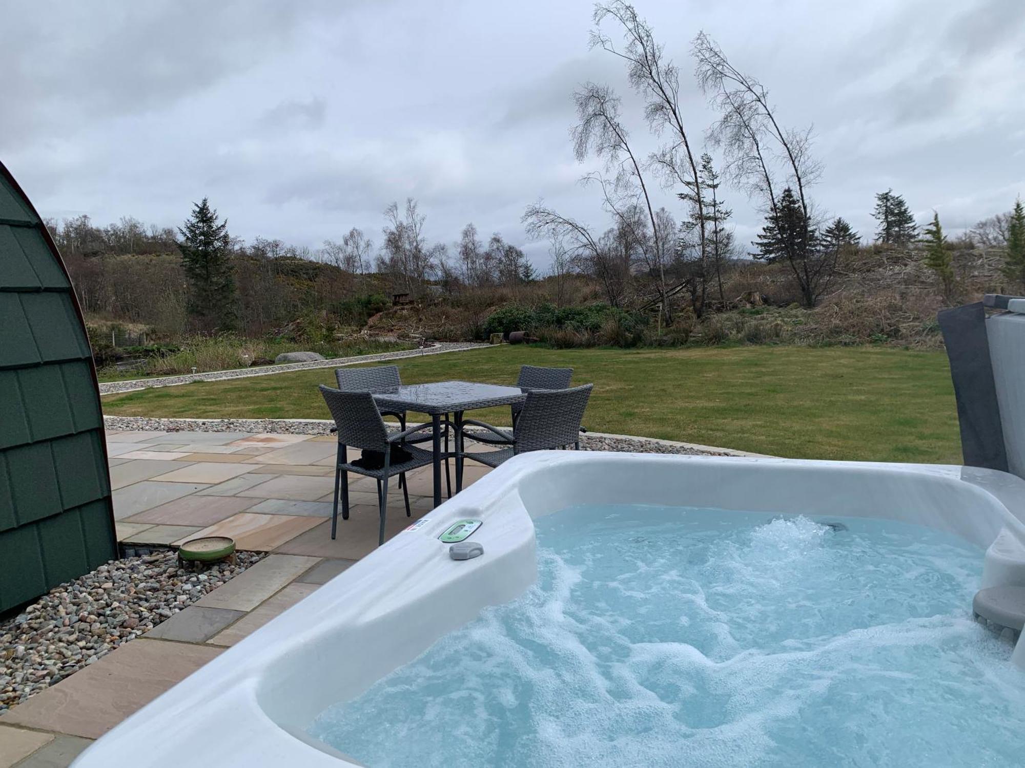 Villa Tawny Owl Pod With Hot Tub Oban Exterior foto