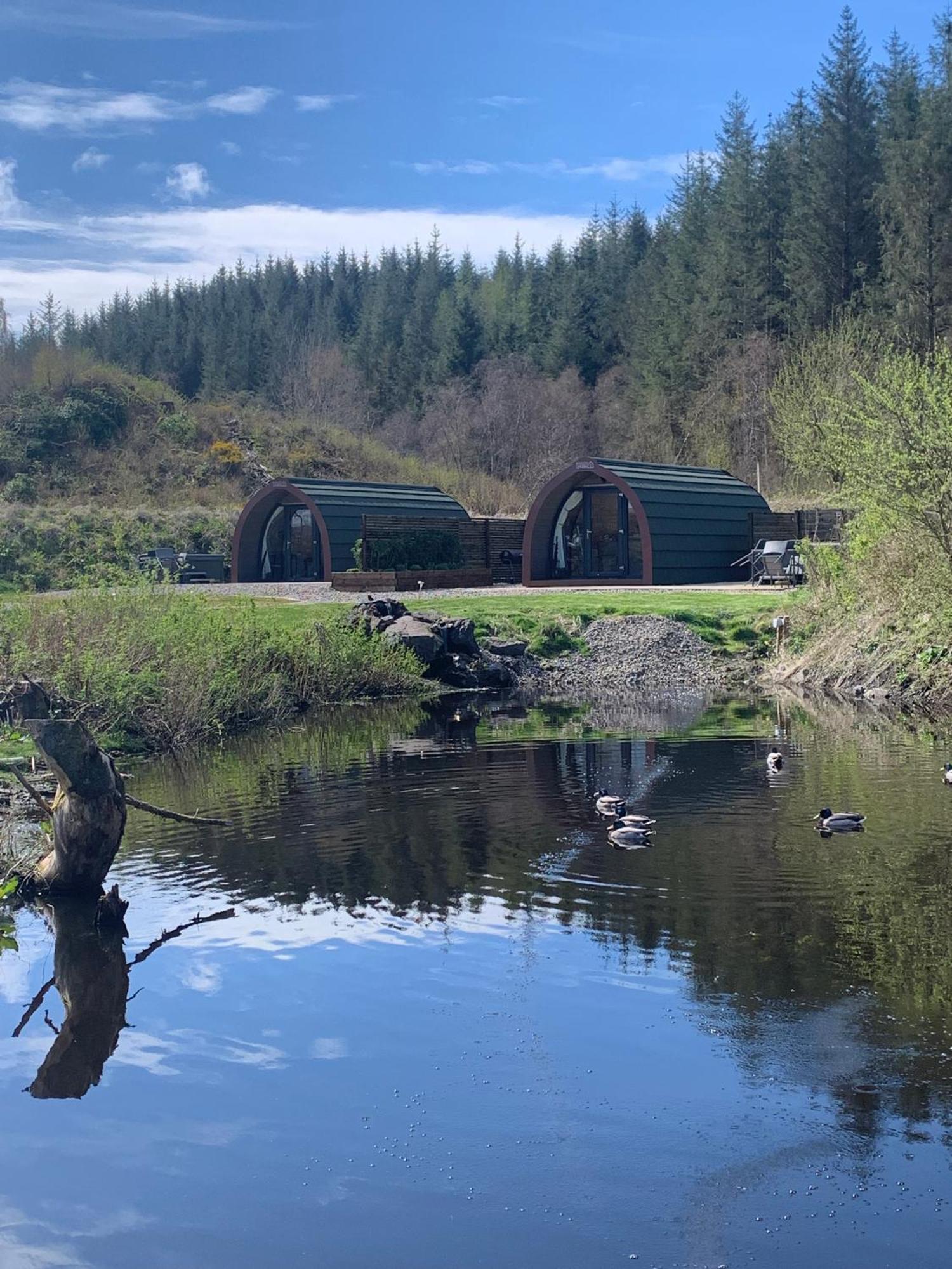 Villa Tawny Owl Pod With Hot Tub Oban Exterior foto